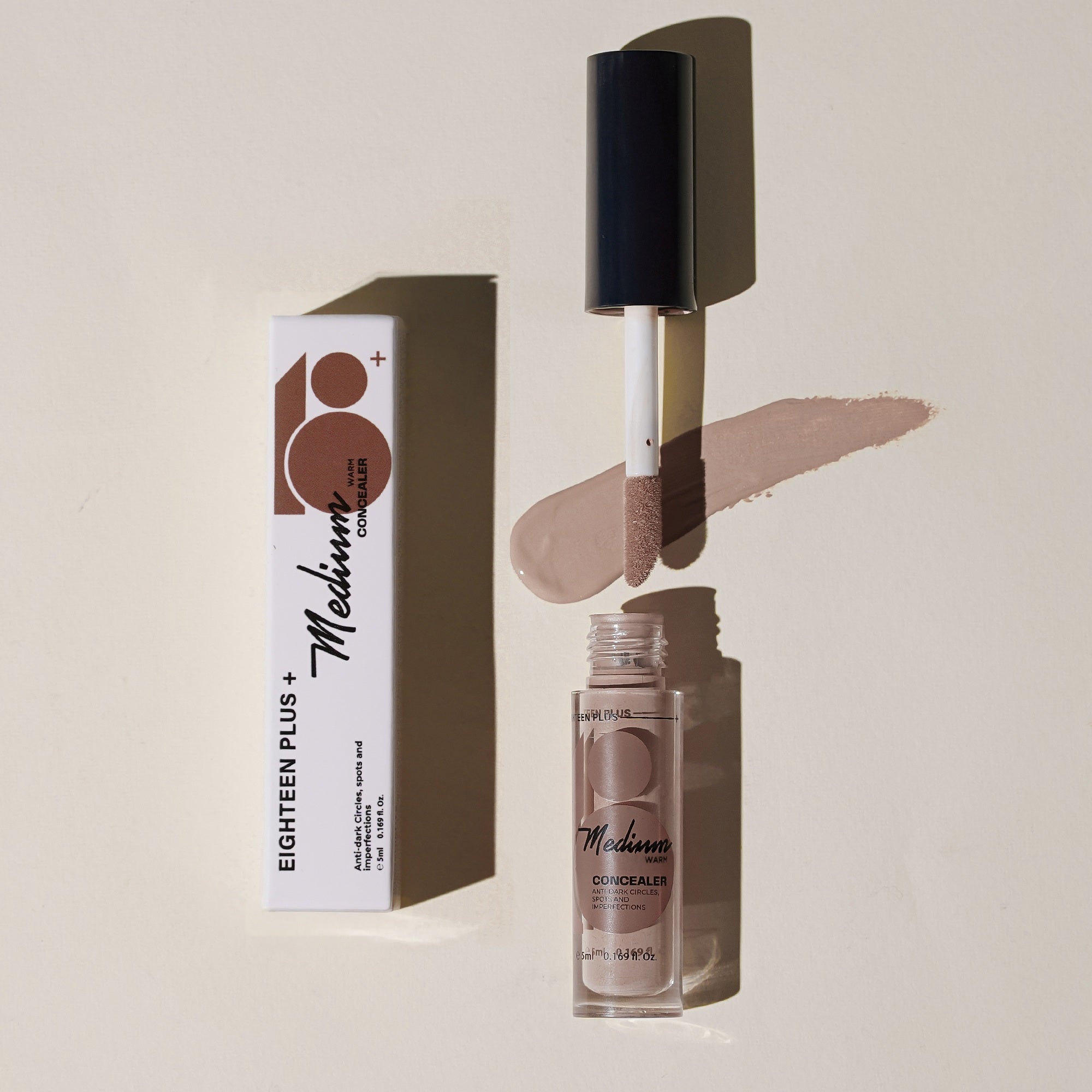 18+ Concealer - Medium Warm 5ml