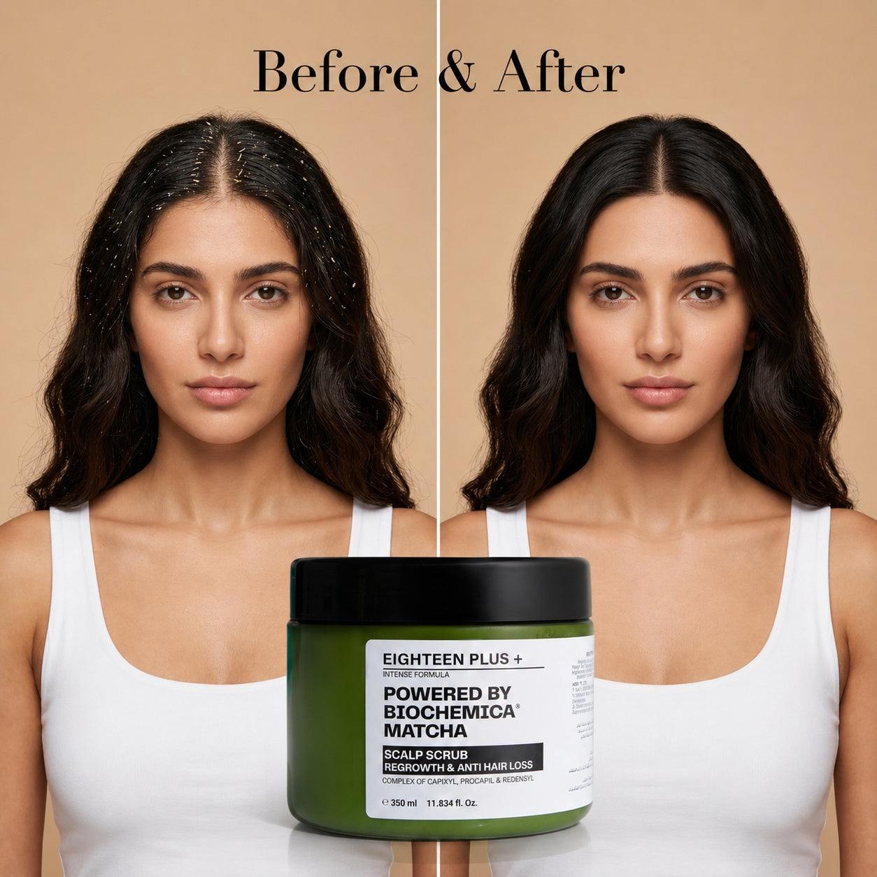 18+ Anti-hair Loss Scalp Scrub 350ml