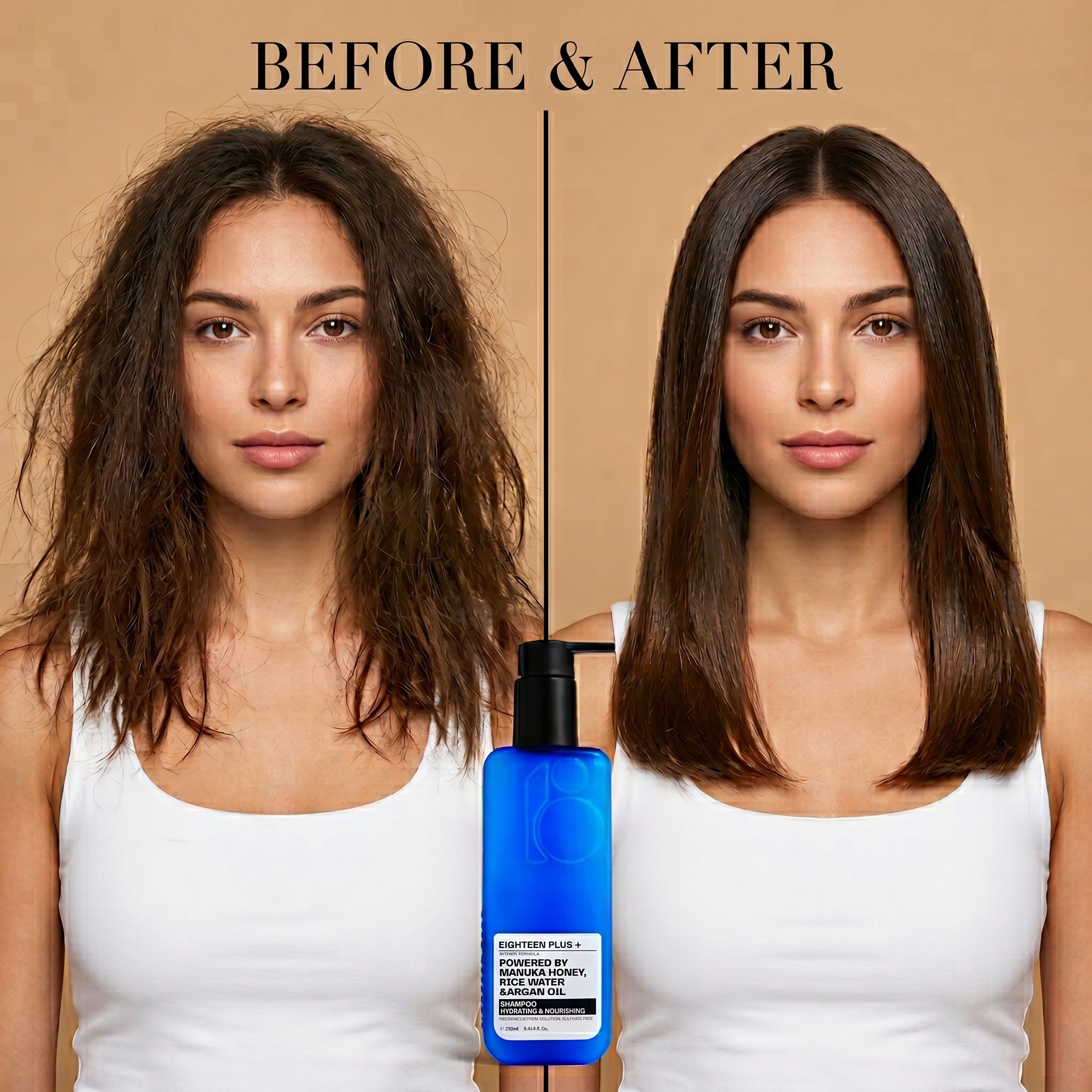 18+ Hydrating Shampoo 250ml